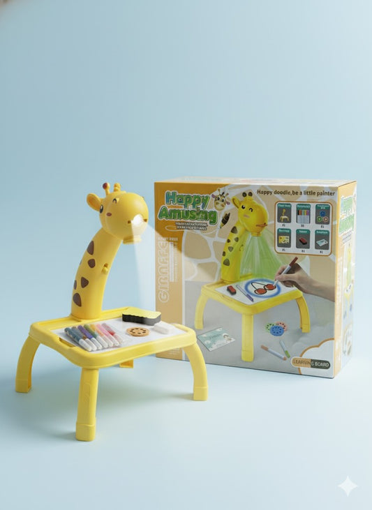 Happy Amusing Giraffe