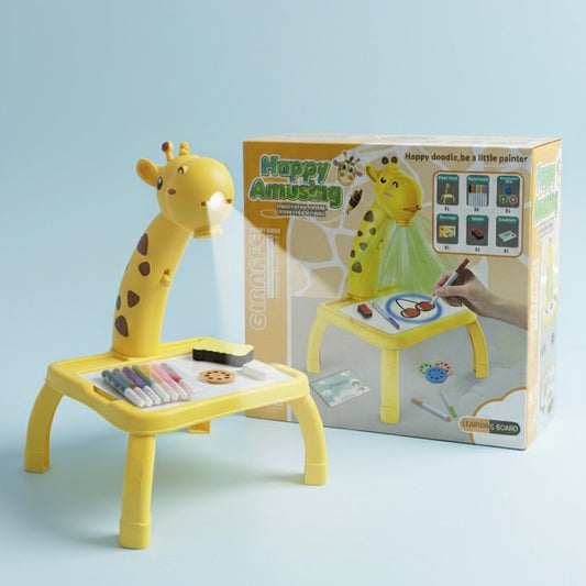 Happy Amusing Giraffe