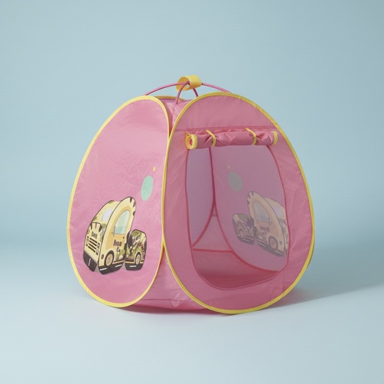 Children Tent house with 50 Colourful plastic balls