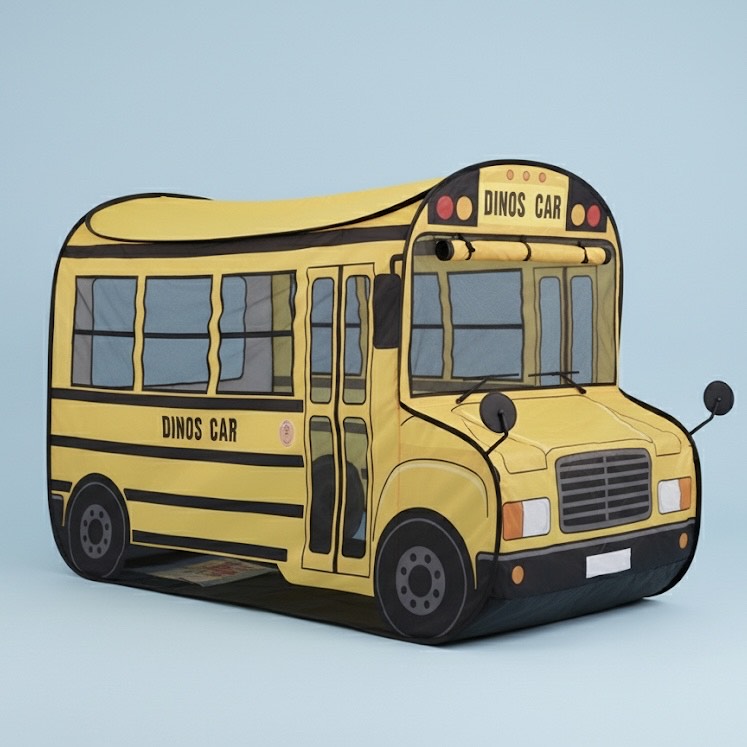 Kids Bus Tent Playhouse